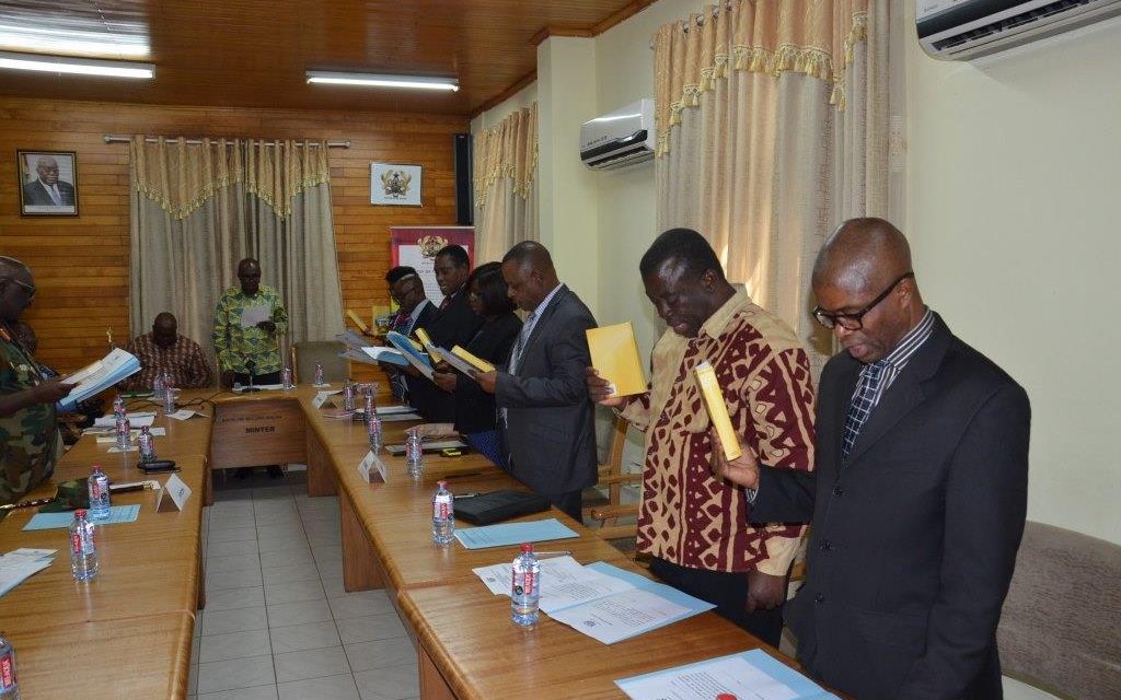 INTERIOR MINISTRY INAUGURATES AUDIT COMMITTEE