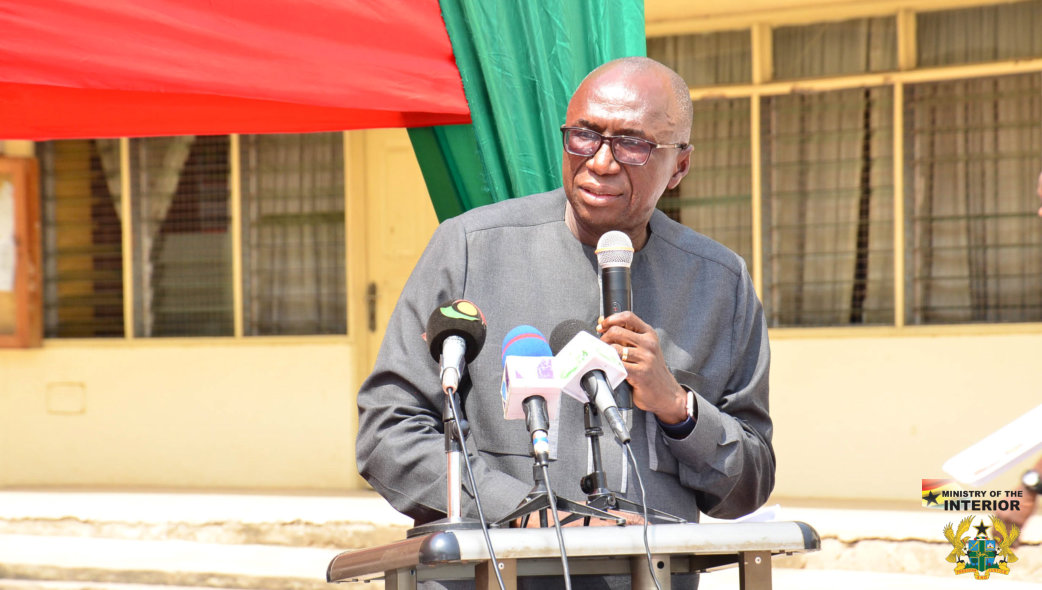 MINISTER COMMENDS GNFS FOR  REDUCTION IN FIRE OUTBREAKS
