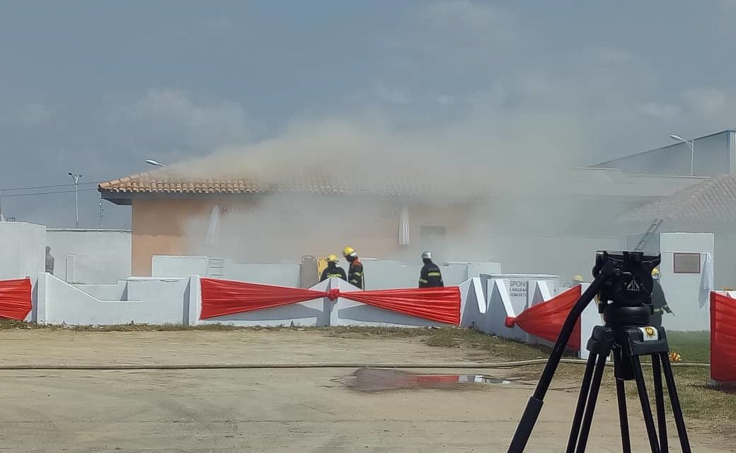 INTERIOR MINISTER COMMISSION’S SMOKE CHAMBER FOR FIRE ACADEMY AND TRAINING SCHOOL