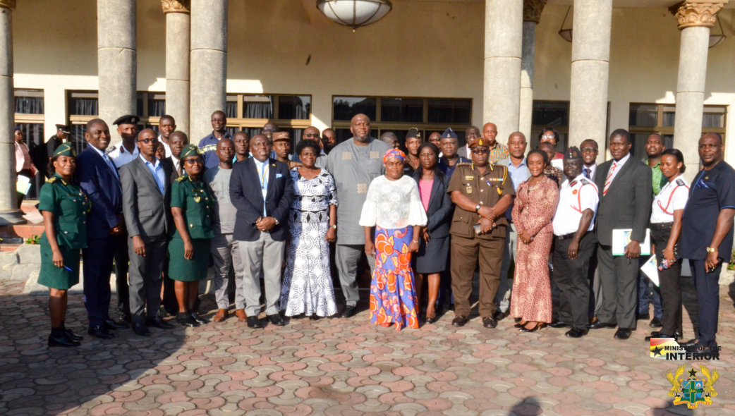 INTERIOR MINISTRY REVIEWS ITS HALF YEAR ACTIVITIES