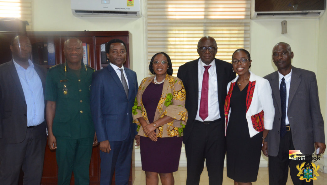 BARCLAYS BANK GHANA LIMITED EXPLORES AREAS OF COLLABORATION WITH INTERIOR MINISTRY