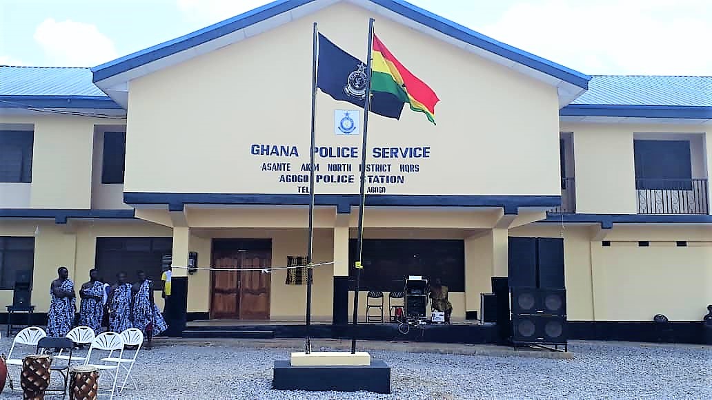 INTERIOR MINISTER COMMISSIONS NEWLY CONSTRUCTED POLICE HEADQUARTERS AND POLICE STATION FOR ASANTE AKIM NORTH DISTRICT