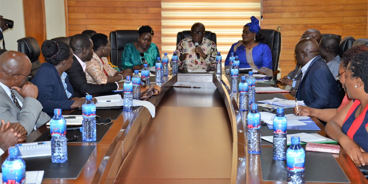MULTI SECTORIAL UGANDAN DELEGATION CALLS ON INTERIOR MINISTER