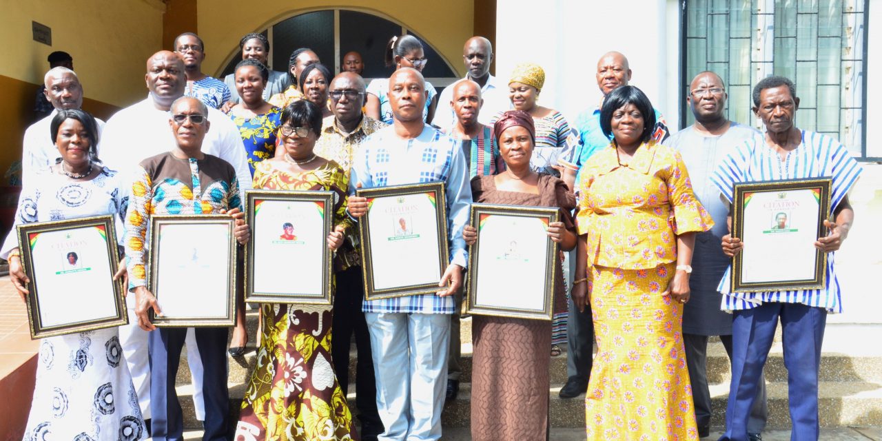 INTERIOR MINISTRY HONOUR FORMER WORKERS