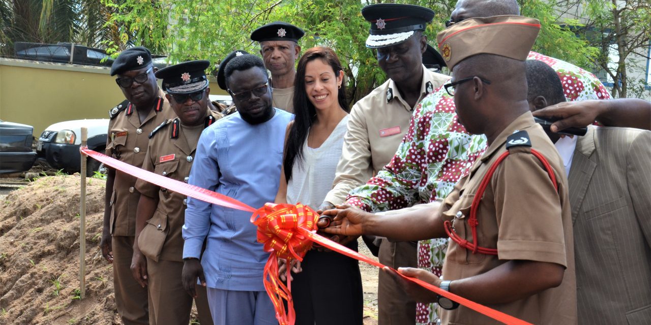 DEPUTY INTERIOR MINISTER CUT SOD FOR FORENSIC LAB FOR GNFS