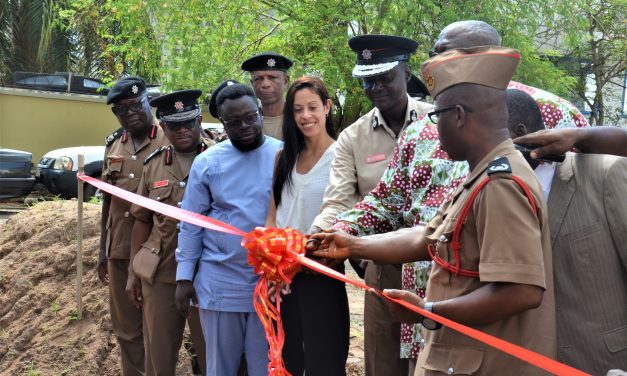 DEPUTY INTERIOR MINISTER CUT SOD FOR FORENSIC LAB FOR GNFS