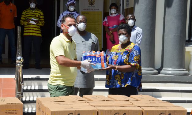 MULTIPAC GHANA LTD. DONATES ITEMS TO THE INTERIOR MINISTRY