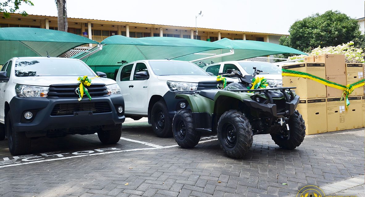 SPANISH GOVERNMENT DONATES EQUIPMENT TO INTERIOR MINISTRY