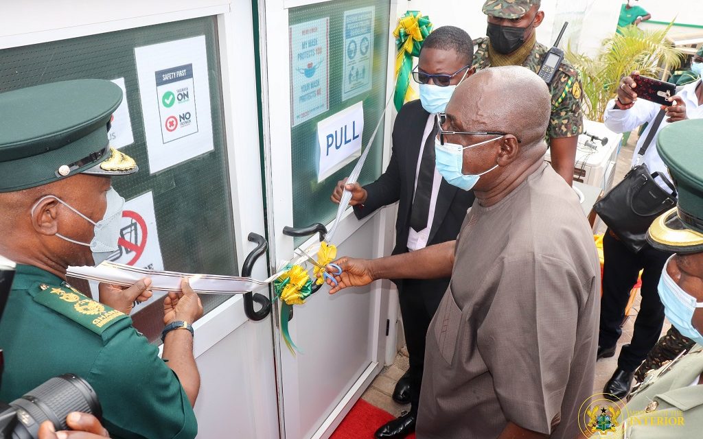 Interior Minister commissions Immigration Service Covid-19 Testing Centre