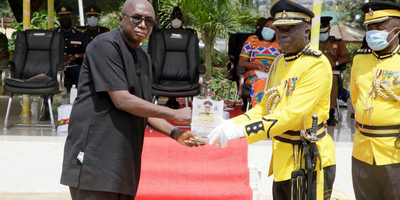 Prisons Service organises Farewell Parade for Outgoing Director-General