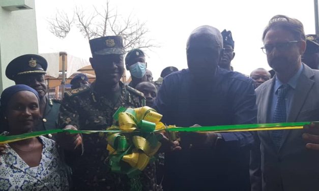 MINISTER FOR THE INTERIOR COMMISSIONS RENOVATED HAMILE BORDER POST