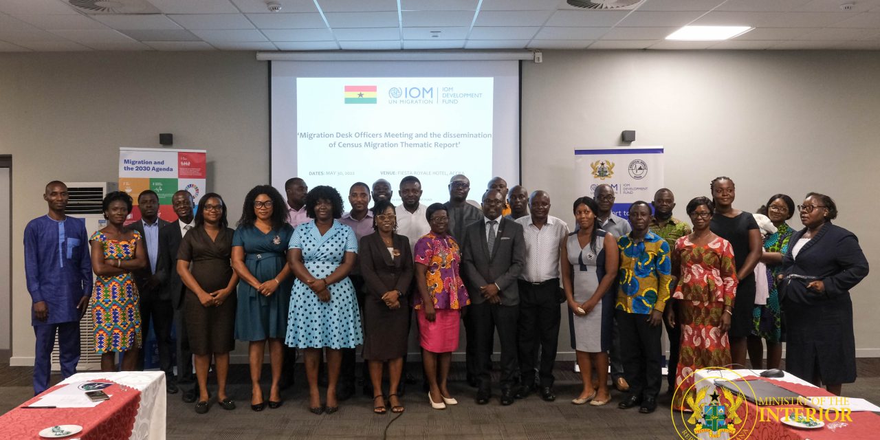 Interior Minister calls for effective management of Migration Data