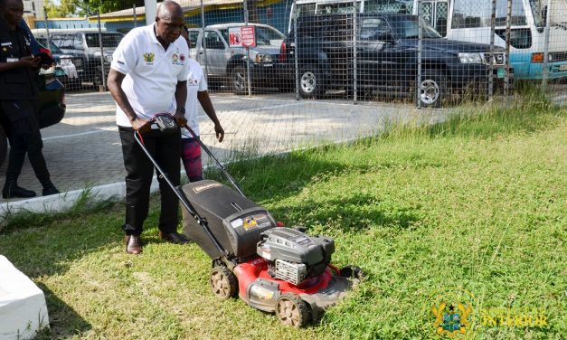 Minister for the Interior Leads Staff For 2022 Civil Service Week Clean-Up Exercise