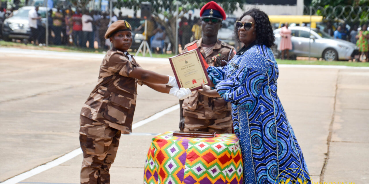 Deputy Interior Minister Addresses Ghana Prisons Service Recruit Graduation