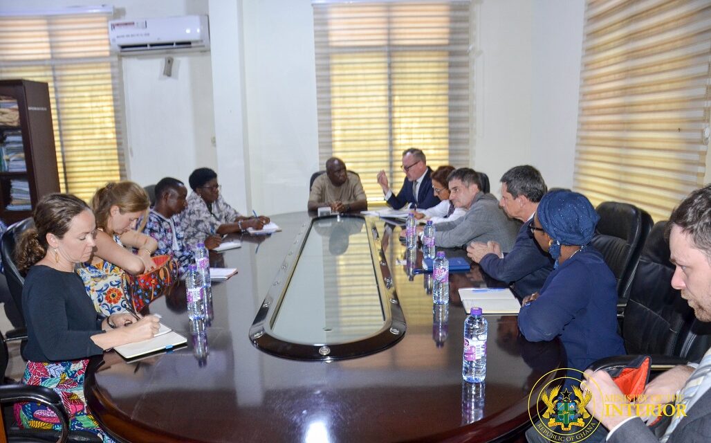 USAID-German delegation calls on Interior Minister