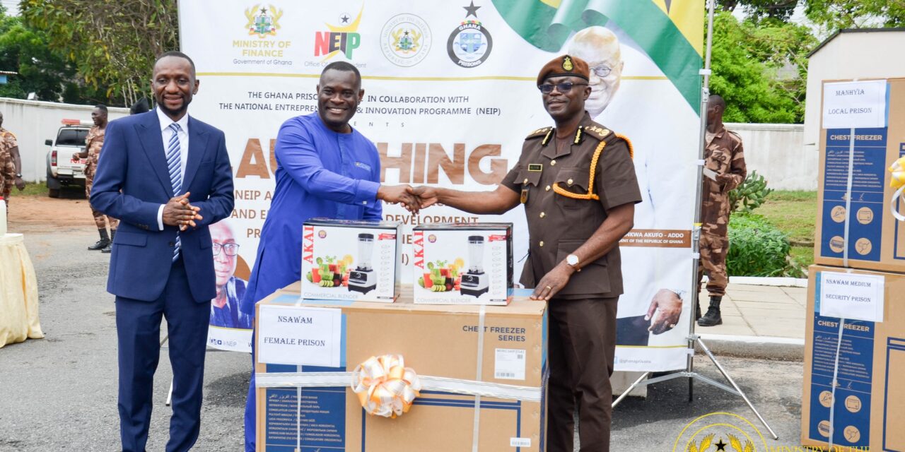 launch of National Entrepreneurship Training Programme for Prison Inmates