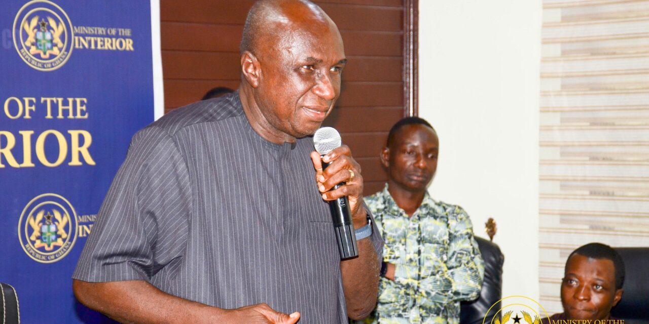 Interior Minister commends staff for hard work