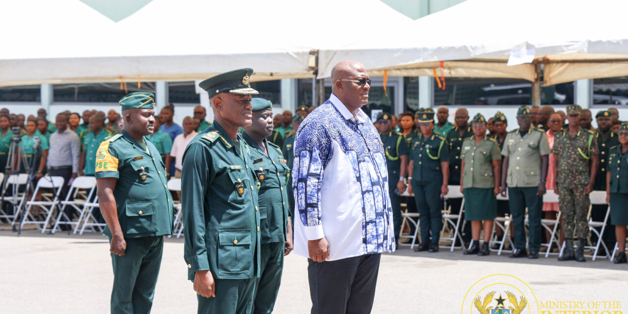 Minister for the Interior calls on Immigration Service to continue to protect Ghana’s Borders