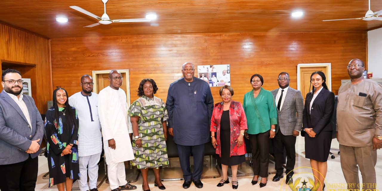 Interior Minister receives African Union Commission’s Pre-Election Assessment Team