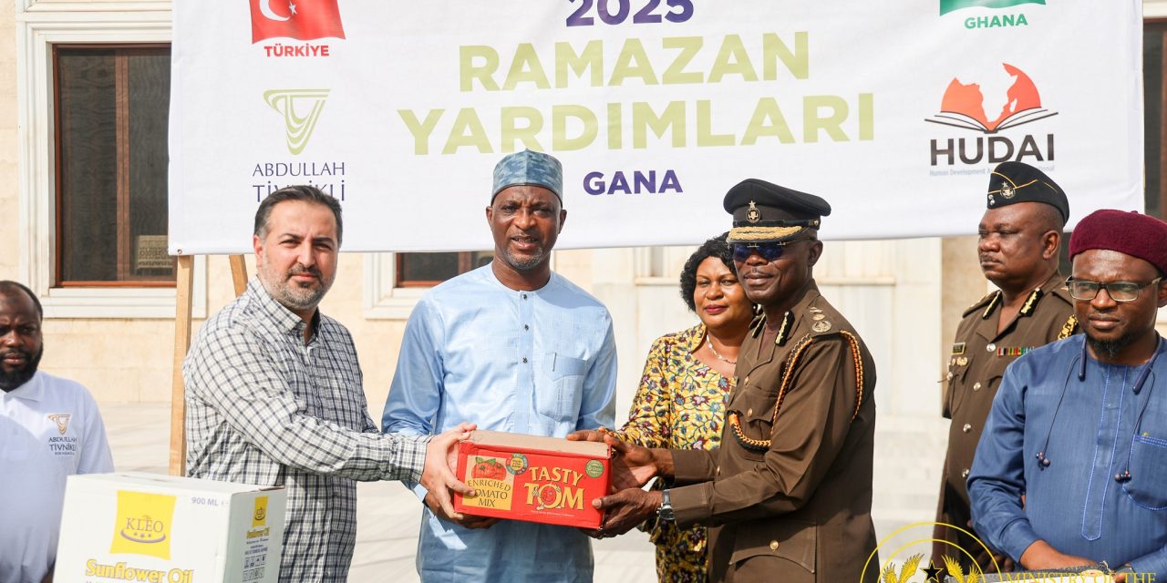 Hudai Foundation donates food items to Ghana Prisons Service