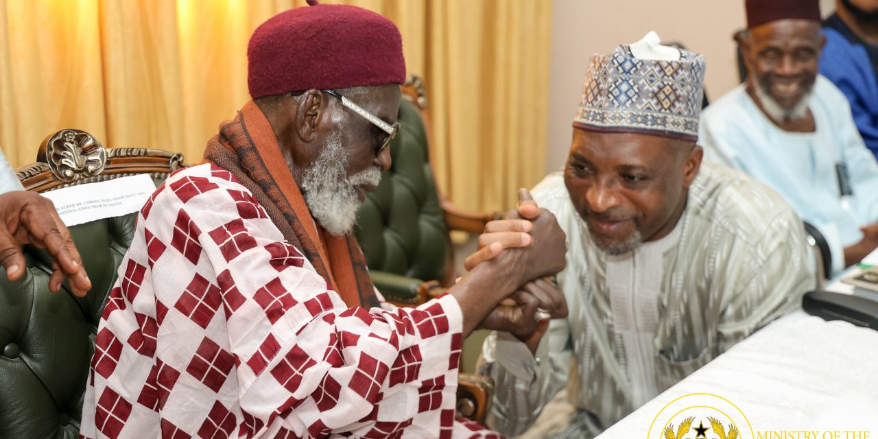 Meeting with Muslim Leaders: Muntaka Calls for Unity in Promoting Peace and Security.