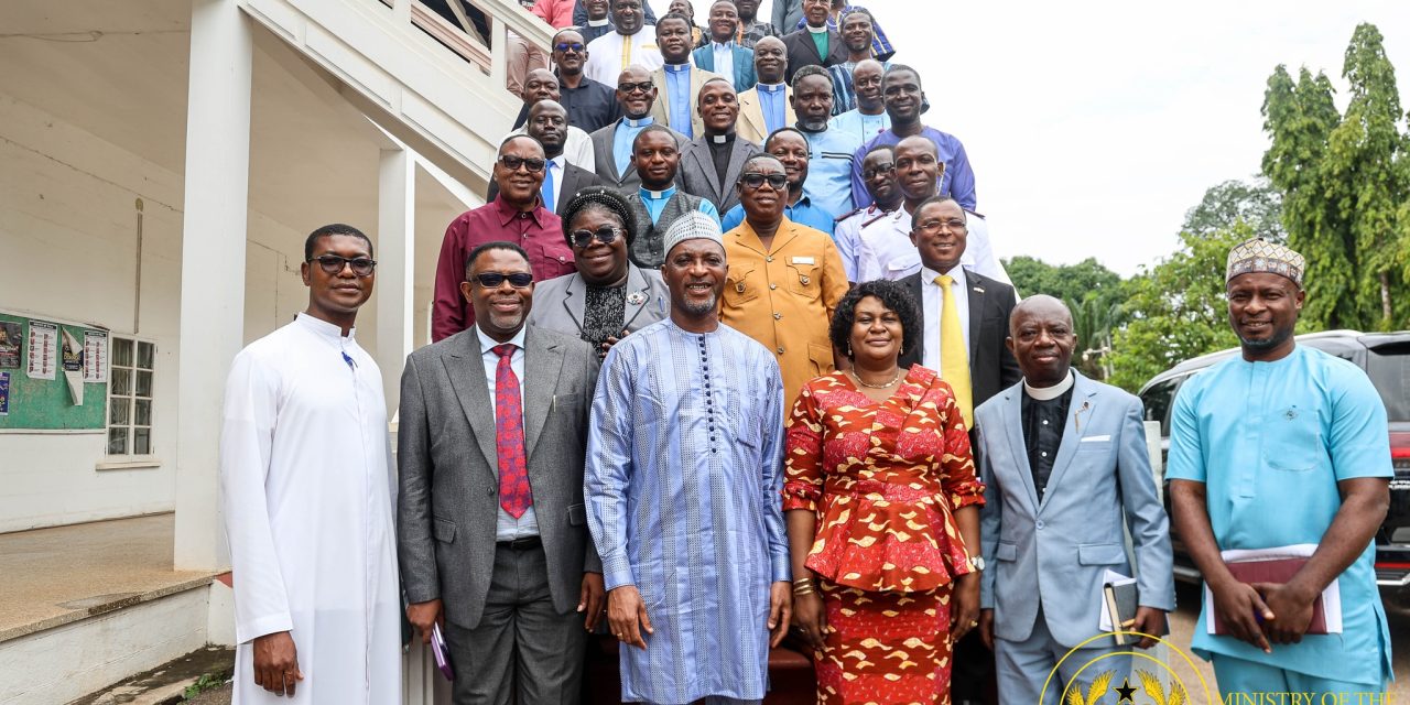 Let us collaborate to strengthen security in Ghana- Muntaka urges Christian Religious Leaders