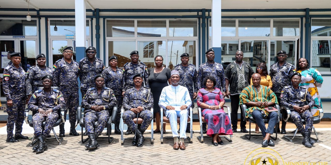 Interior Minister visits Agencies under the Ministry to boost Peace and Security in Kumasi
