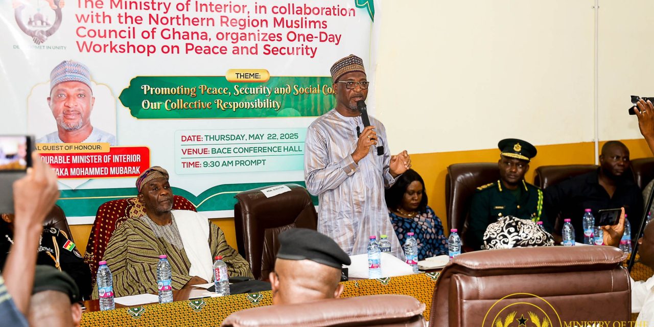 Interior Minister urges Northerners to unite for Peace and Progress