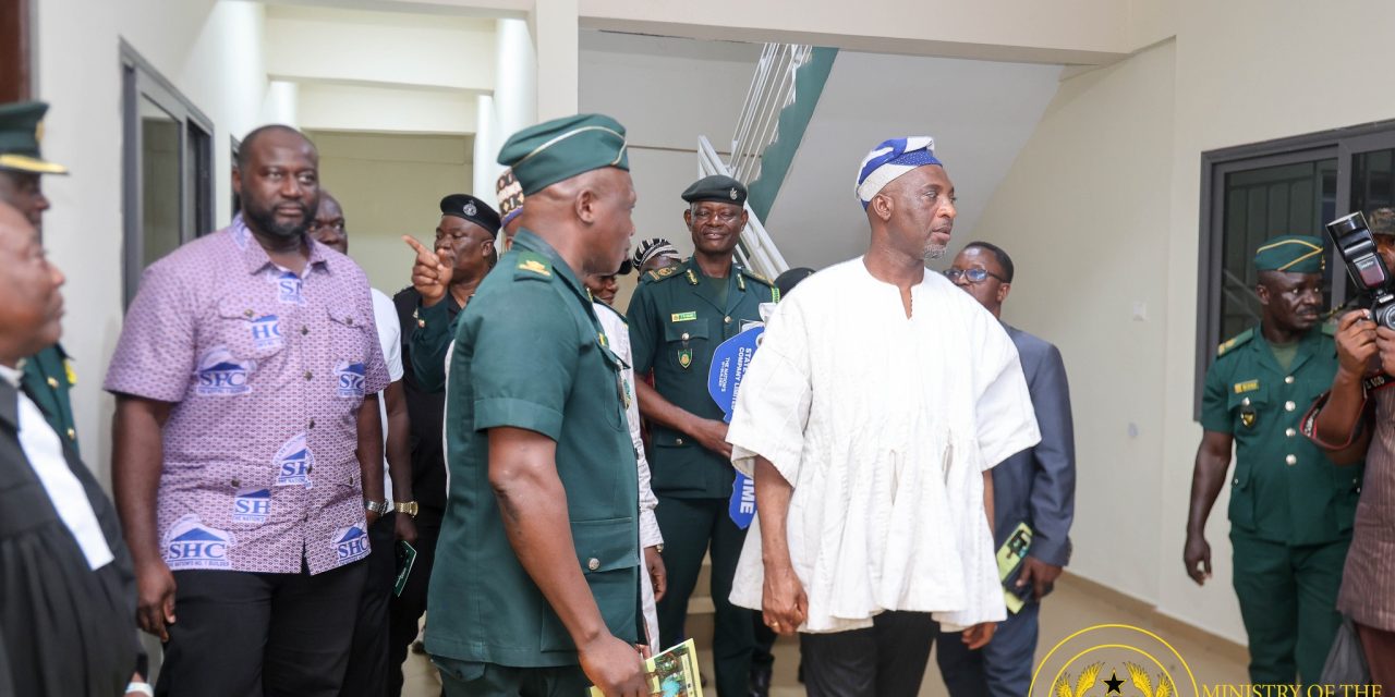 Muntaka commissions 24-Unit flat for Immigration Service