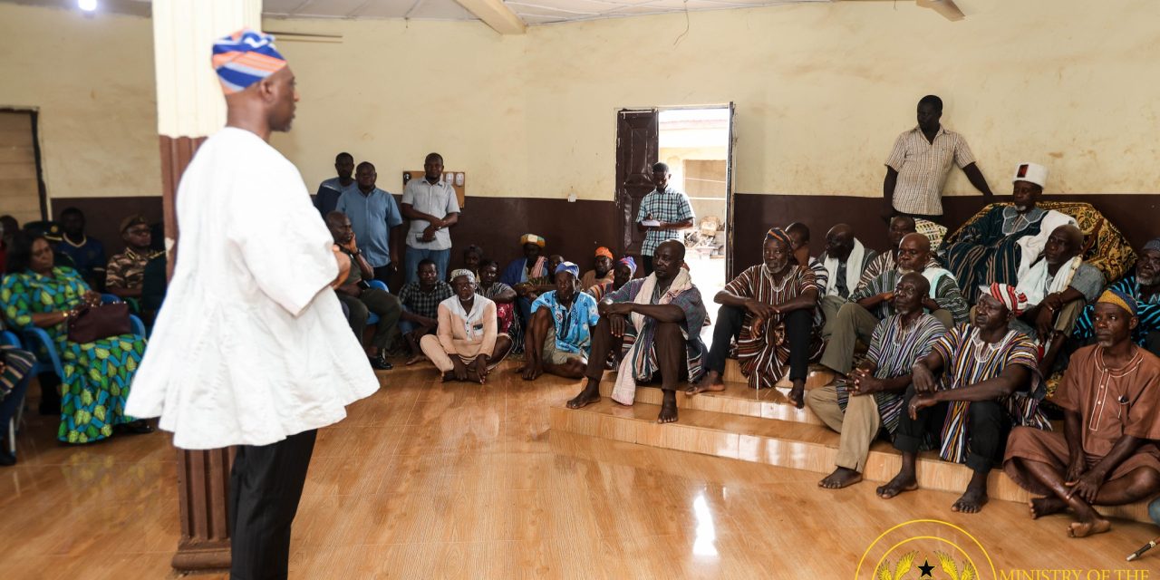 Interior Minister meets Zabzugu Chief for Peace talks