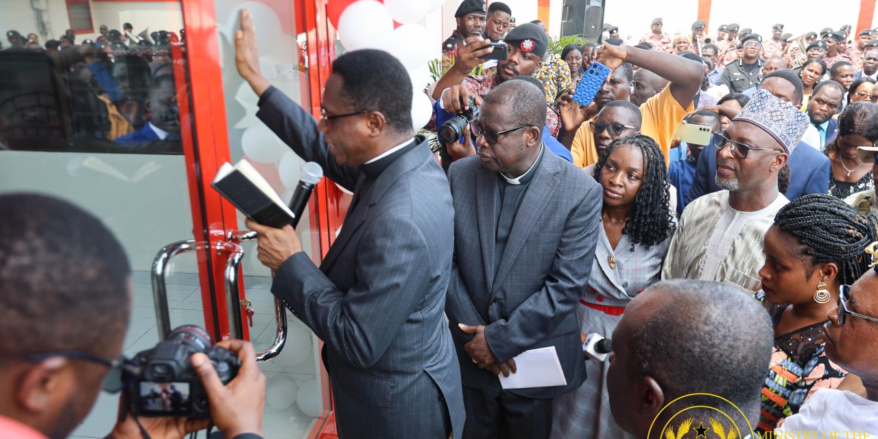 Gomoa East District Gets New Fire Station