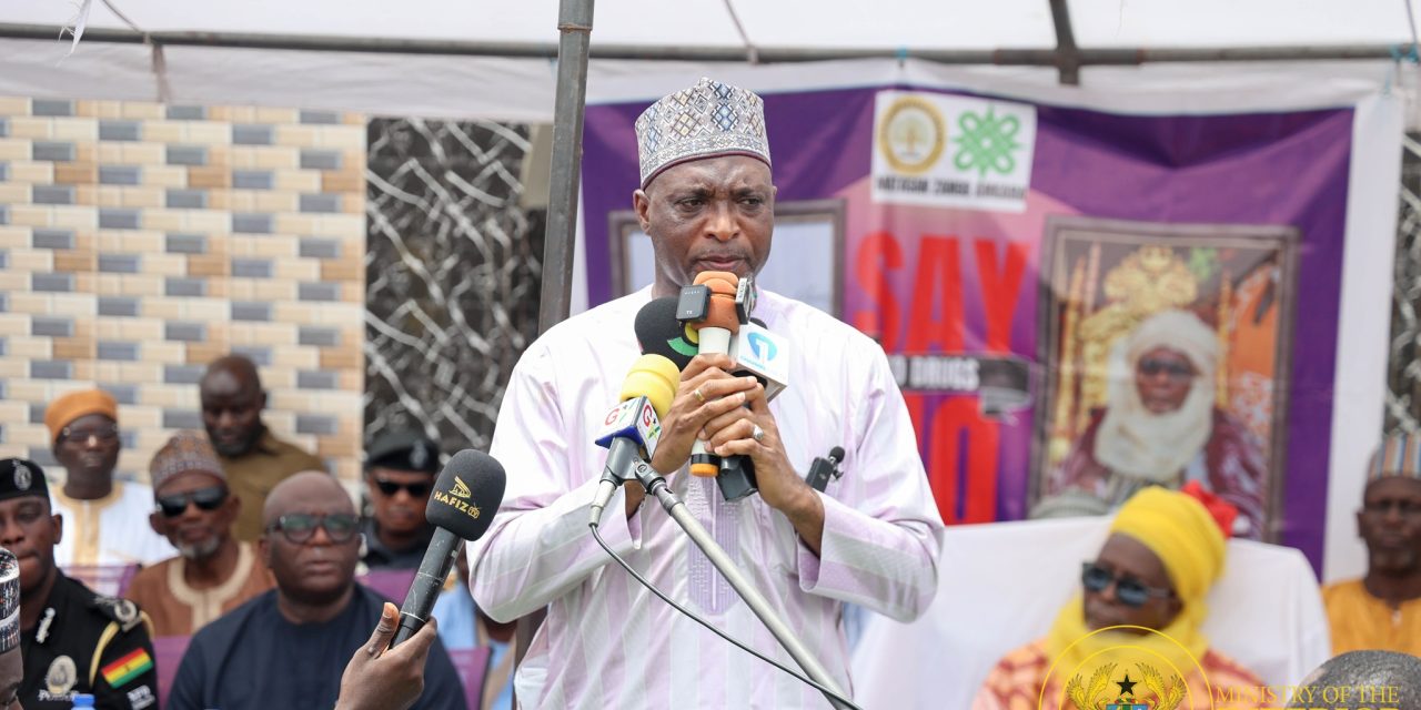 Interior Minister warns Zongo Communities against Drug Abuse