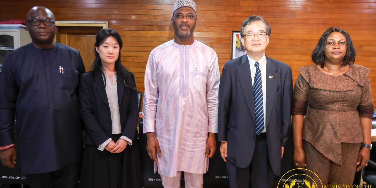 Japanese Ambassador Pays Courtesy Call on Interior Minister