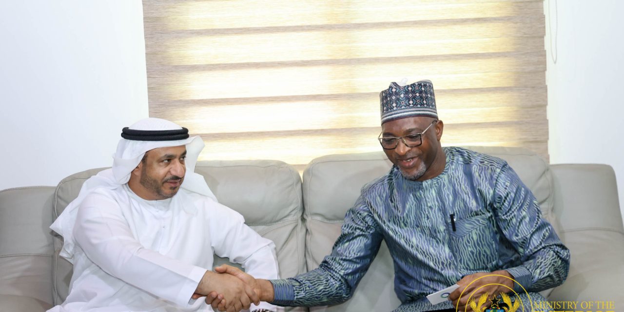 UAE Ambassador congratulates Ghana’s Interior Minister, explores collaboration opportunities