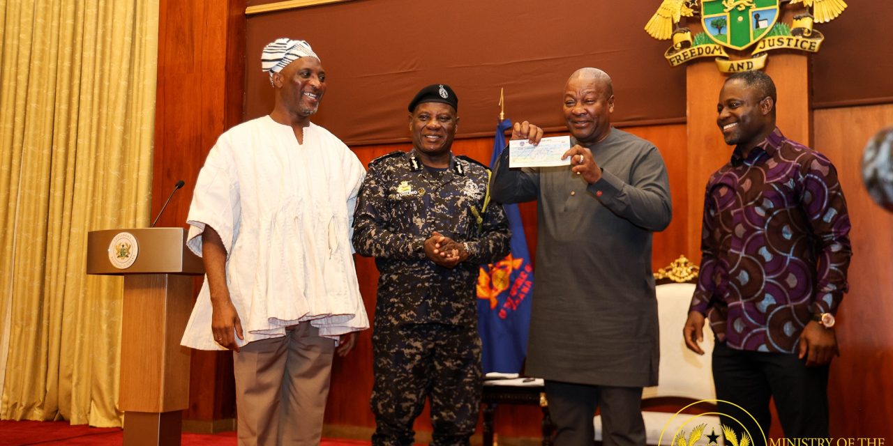 Interior Ministry Agencies Donate GH¢1 Million to support Mahama Cares