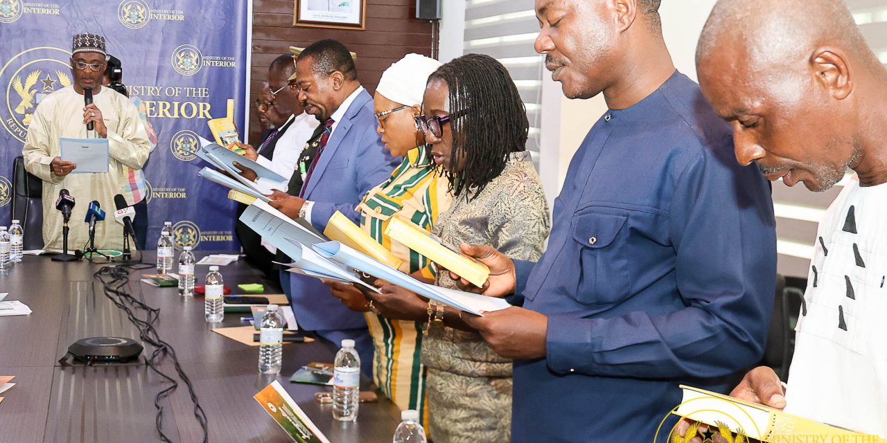 Muntaka Swears In NADMO Governing Council To Enhance Disaster Management