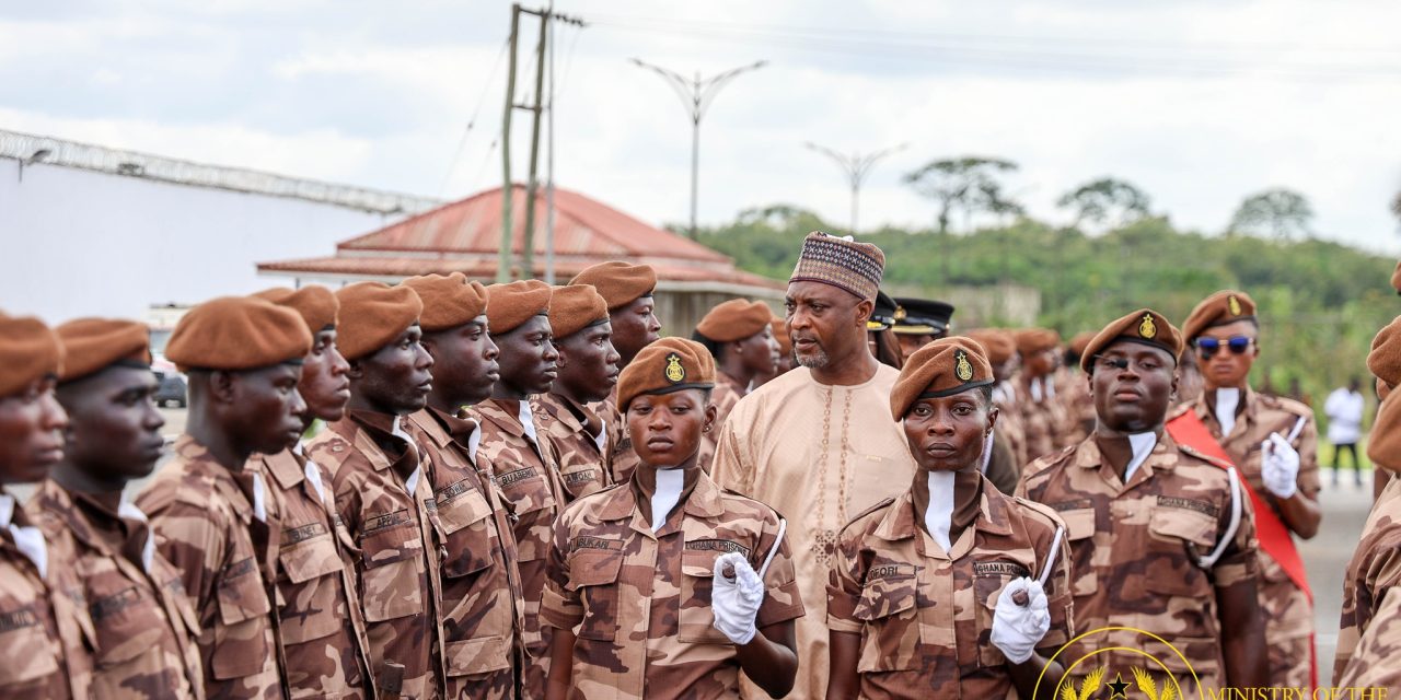 Interior Minister Calls for Correctional Reform as Prisons Service Graduates New Officers