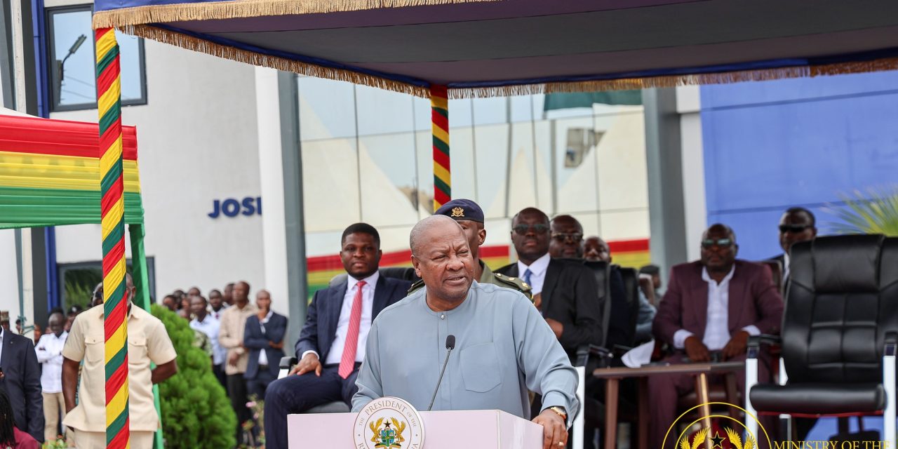 President Mahama inaugurates Goldbord Task Force