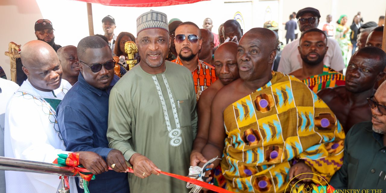 Interior Minister Commissions National Signals Bureau Regional Command in Sunyani