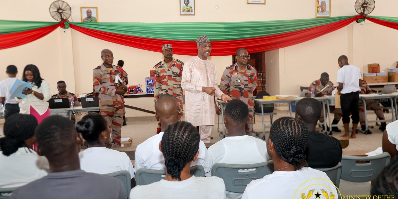 Interior Minister Commends Smooth Security Recruitment Process
