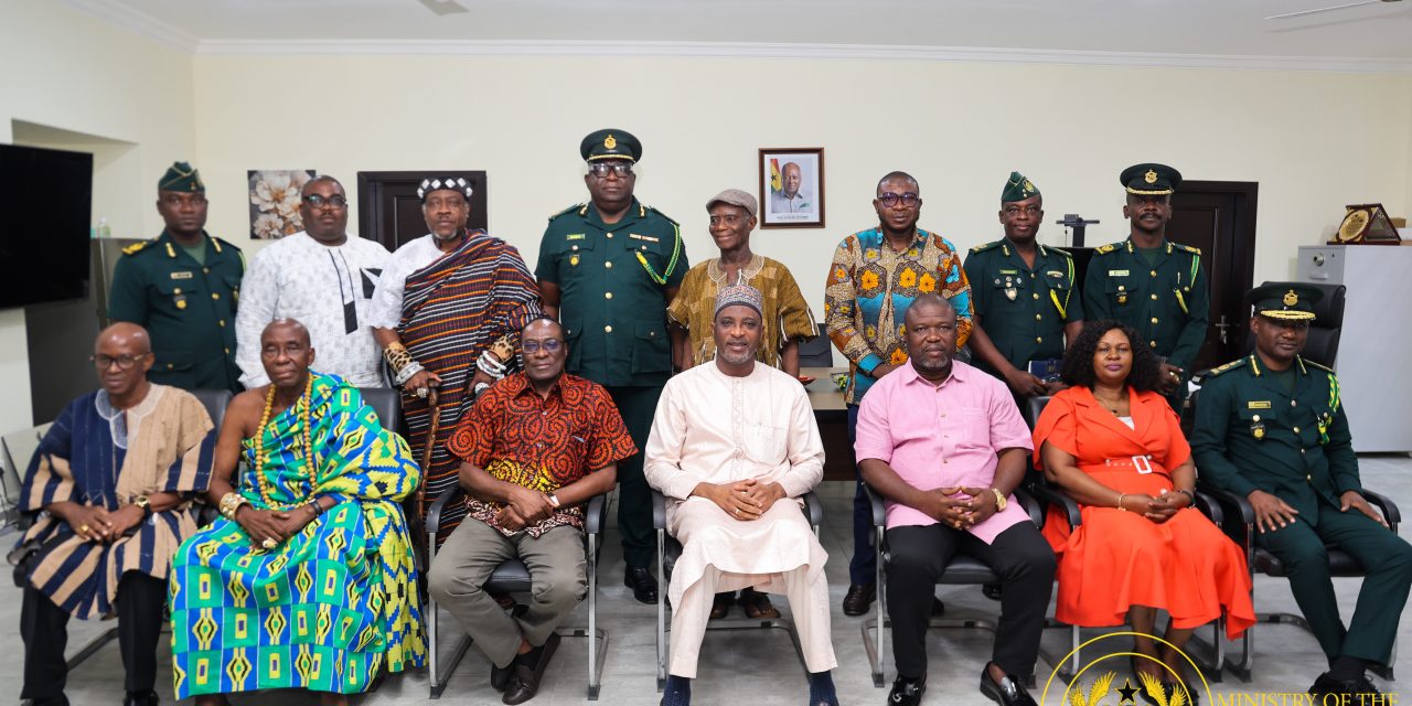 Interior Minister Meets Volta Regional House of Chiefs