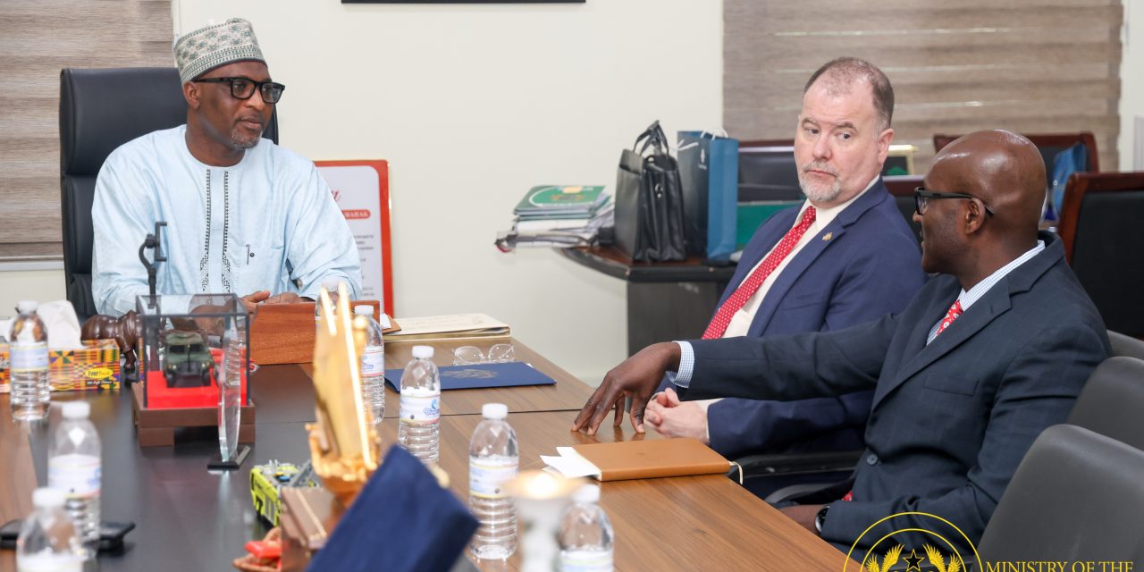 US Embassy Charge D’Affairs Meets Interior Minister, Pledges Continued Cooperation