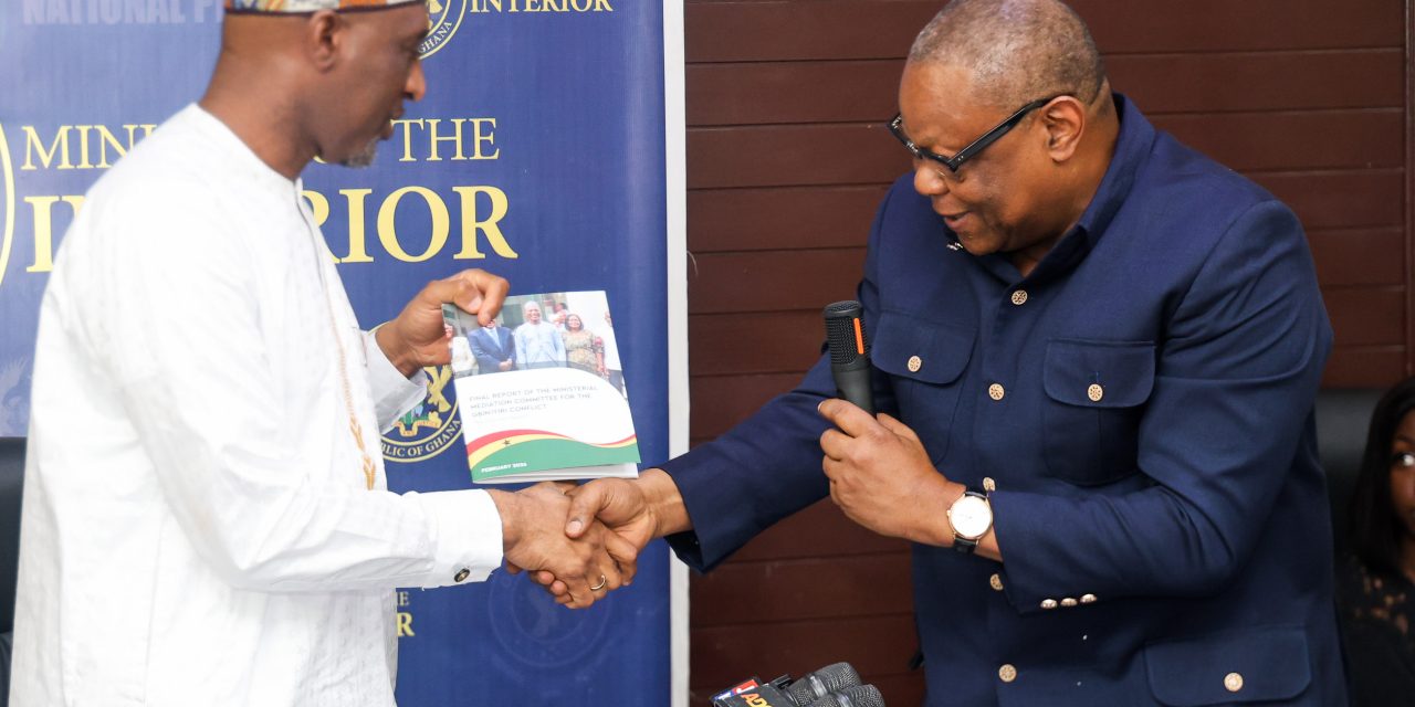Government Receives Gbinyiri Mediation Committee Report on Inter-Communal Conflict Resolution