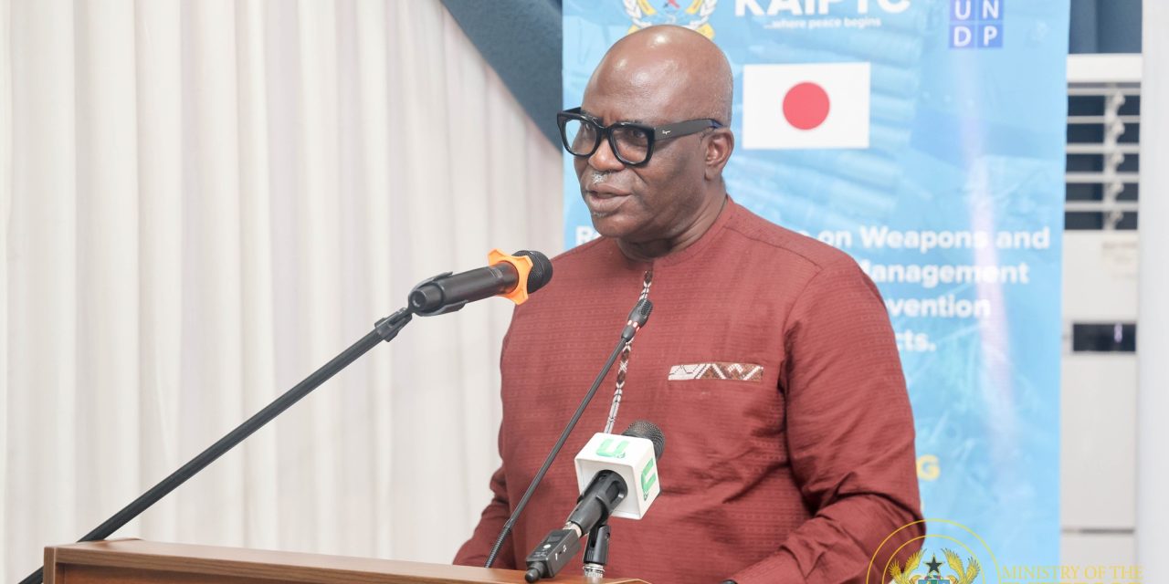 Deputy Interior Minister urges integrated arms control to combat violent conflicts in West Africa