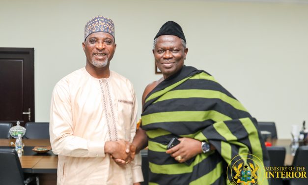 Akyem Kotoku King Commends Interior Minister’s Leadership and Foresight in Security Sector