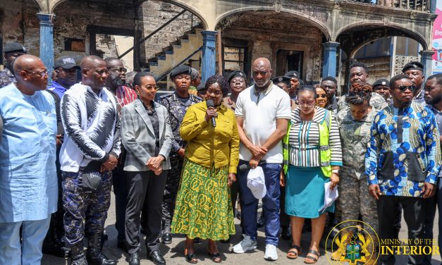 Vice President Visits Tudu Fire Victims, Assures Government Support